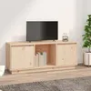 vidaXL TV-Schrank 110,5x35x44 cm Massivholz Kiefer Produktbild-Vorschau 9