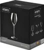 KROSNO 300 ml Champagnergläser, ideal für Prosecco und Champagner, spezielle Form, breiter Boden, verjüngter Kelch, bleifreies Crystalline-Glas, spülmaschinenfest, ideal für italienischen Schaumwein Produktbild-Vorschau