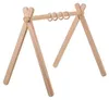 Houten babygym met standaard en 4 ophangringen, afmetingen Productafbeelding-voorbeeld 1