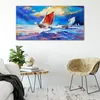 Coloray Acrylbild 100x50  Wandbild Acrylbilder Segeln Produktbild-Vorschau 4