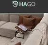 HAGO24 Laptoptisch 54x34cm Vintage Lapdesk Notebooktisch Produktbild-Vorschau 8