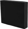 A black foam filter is shown against a white background. Produktbild-Vorschau