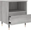 vidaXL Nachttisch Grau Sonoma 40x35x50 cm Holzwerkstoff Produktbild-Vorschau 6
