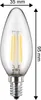 BLULAXA LED-Filament-Lampe, C35, EEK: F, E14, 4,5 W, 470 Produktbild-Vorschau 3