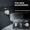 Toiletrolhalter aus Edelstahl, goud, ohne Bohren, Produktbild-Vorschau 7