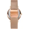 Paul Valentine Damen Armbanduhr PEARL ROSE GOLD MESH 36 MM Produktbild-Vorschau 3