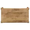 Maison Exclusive - Eettafel, 118x60x76 cm, massief Productafbeelding-voorbeeld 4