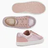 UGG Zilo Mädchen Sneaker  aus rosa Metallic-Veloursleder Produktbild-Vorschau 2