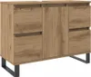 vidaXL Waschbeckenunterschrank Artisan-Eiche 80x33x60 cm Produktbild-Vorschau 1
