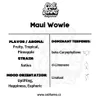 Botanicals Hemp Terpenes | TERPENE PROFILE - Maui Wowie | 1 Anteprima dell’immagine prodotto 4