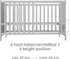 roba 0176TP, Detská postieľka, Chlapec / dievča, MDF, Šedá Náhľad obrázku produktu 8