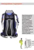 Wanderrucksack 50L Trekkingrucksack Wasserdicht, Produktbild-Vorschau 7