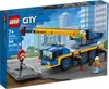The image shows the front of a LEGO City Mobile Crane toy box, with the toy crane and figures depicted on the box art. Podgląd zdjęcia produktu