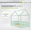 Juskys Kinderbett Marli 80 x 160 cm - Rausfallschutz, Produktbild-Vorschau 2