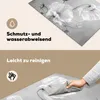 KitchenYeah© Herdabdeckplatte Stilleben - Blumen - Schwarz Produktbild-Vorschau 2