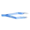 A pair of blue tweezers with silver tips against a white background. Náhled obrázku produktu