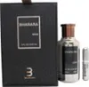 A product shot of a perfume set including a box and two bottles. Voir les images du produit