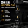 Kraft Stecknuss Adapter 6tlg Schlagschrauber Nüsse Produktbild-Vorschau 4
