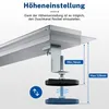 SONNI 110 cm plochý sprchový žľab s podlahovým odtokom, Náhľad obrázku produktu 5