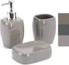MSV Bad Accessoires Keramik 3-teilig - Seifenspender, Produktbild-Vorschau 1