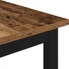 vidaXL Mesa auxiliar de madera reciclada, 60 x 30 x 36 cm, Vista previa de la imagen del producto 7