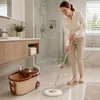 Schaum Mop Obrotowy PRO z Wiadrem na Kółkach, Dozownikiem i Podgląd zdjęcia produktu 9