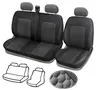 1+2 pokrowce na siedzenia z ekoskóry do VW Transporter T5 Podgląd zdjęcia produktu 1
