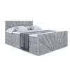 ALTDECOR Boxspringbett mit Fußteil, 2 Matratzen und Topper Produktbild-Vorschau 2