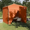 vidaXL Stan/pavilon, 243 x 243 x 251 cm, oranžová barva, Náhled obrázku produktu 3