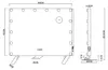 SONNI Kosmetikspiegel 80x65,5cm Schminkspiegel mit 3 Farbe Produktbild-Vorschau 7