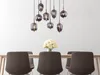 Globo Lighting|Hängeleuchte Metall schwarz, 8x E14 Produktbild-Vorschau 5