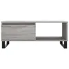Tavolino da salotto vidaXL grigio Sonoma 90x50x36,5 cm in Anteprima dell’immagine prodotto 4