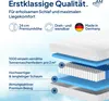 AM Qualitätsmatratzen | 1000 pružín 7-zónové taštickové Náhľad obrázku produktu 3