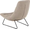 Selsey FORGENTS - Loungesessel mit Bouclé-Bezug in Beige, Produktbild-Vorschau 4