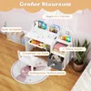 COSTWAY Bureau voor kinderen, kinderbureau met stoel, lade, Productafbeelding-voorbeeld 6