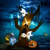 HOMCOM Albero fantasma gonfiabile da 240 cm, decorazione di Anteprima dell’immagine prodotto 11