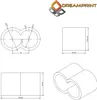 Dreamprint Expanderseil 20 m Grau 10 mm Gummiseil Spannseil Produktbild-Vorschau 5