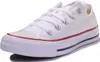 A white Converse All Star sneaker is shown from a side angle against a white background. Voir les images du produit