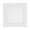 A white square LED recessed light fixture is shown against a white background. Produktbild-Vorschau