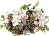 3 Stück Künstliche Balkonpflanzen Rosa Seidenblume Kamelie Produktbild-Vorschau 1