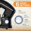 Küchenmaschine, Edelstahlschüssel 5,5 L, 1500 W, schwarz Produktbild-Vorschau 8