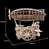 ROBOTIME Rokr 3D-Holzpuzzle Luftschiff 229 Teile Produktbild-Vorschau 7