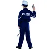 Polizist 3-teilig blau Kinderkostüm 116 Produktbild-Vorschau 2