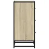 vidaXL Sideboard Sonoma-Eiche 35,5x35x76 cm Holzwerkstoff Produktbild-Vorschau 5