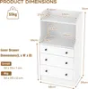 Product dimensions and drawer dimensions are shown with measurements. Náhled obrázku produktu