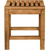 Tabouret Teako Design Ferrara en teck massif résistant aux Voir les images du produit 2