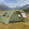CampFeuer Zelt Multi für 4 Personen, Olivgrün, Tunnelzelt Produktbild-Vorschau 2