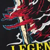 Legends Never Die - Luffy Herren T-Shirt, Größe:5XL, Produktbild-Vorschau 2