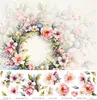 Scrapbooking-Papier Set 30×30 cm – SLS-075 Spring Bouquet – Produktbild-Vorschau 15
