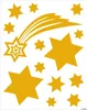 HERMA 15545, Gold, Sternenmuster, Entfernbar, Fenster, Produktbild-Vorschau 7